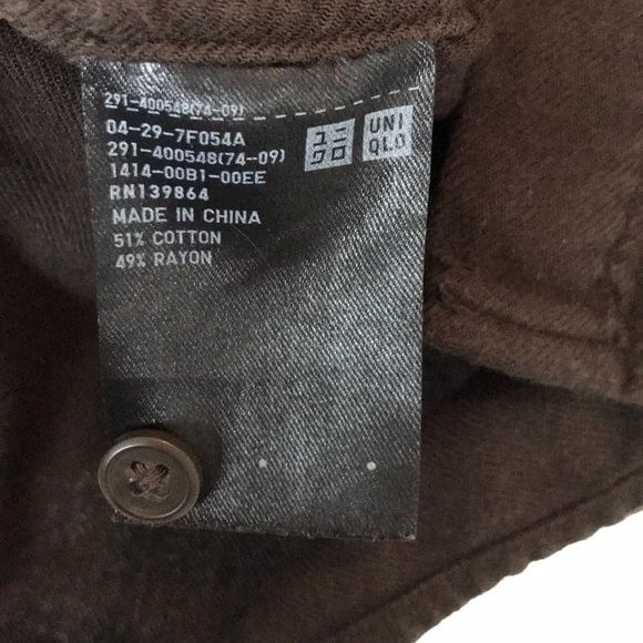 Uniqlo cozy flannel shirt dress - Picture 6 of 6